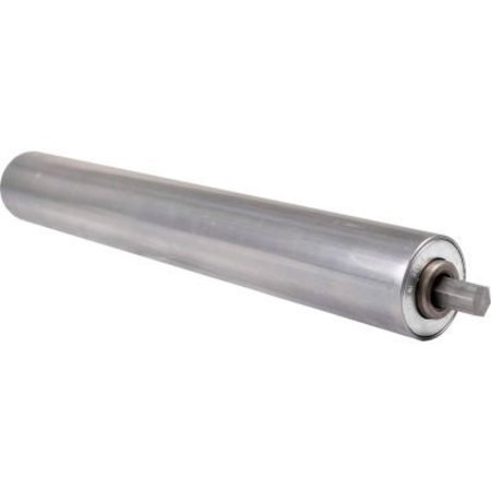 OMNI METALCRAFT 2-1/2" Dia. x 11 Ga. Steel Roller for 25" O.A.W. Omni Conveyors 11547-25-GP